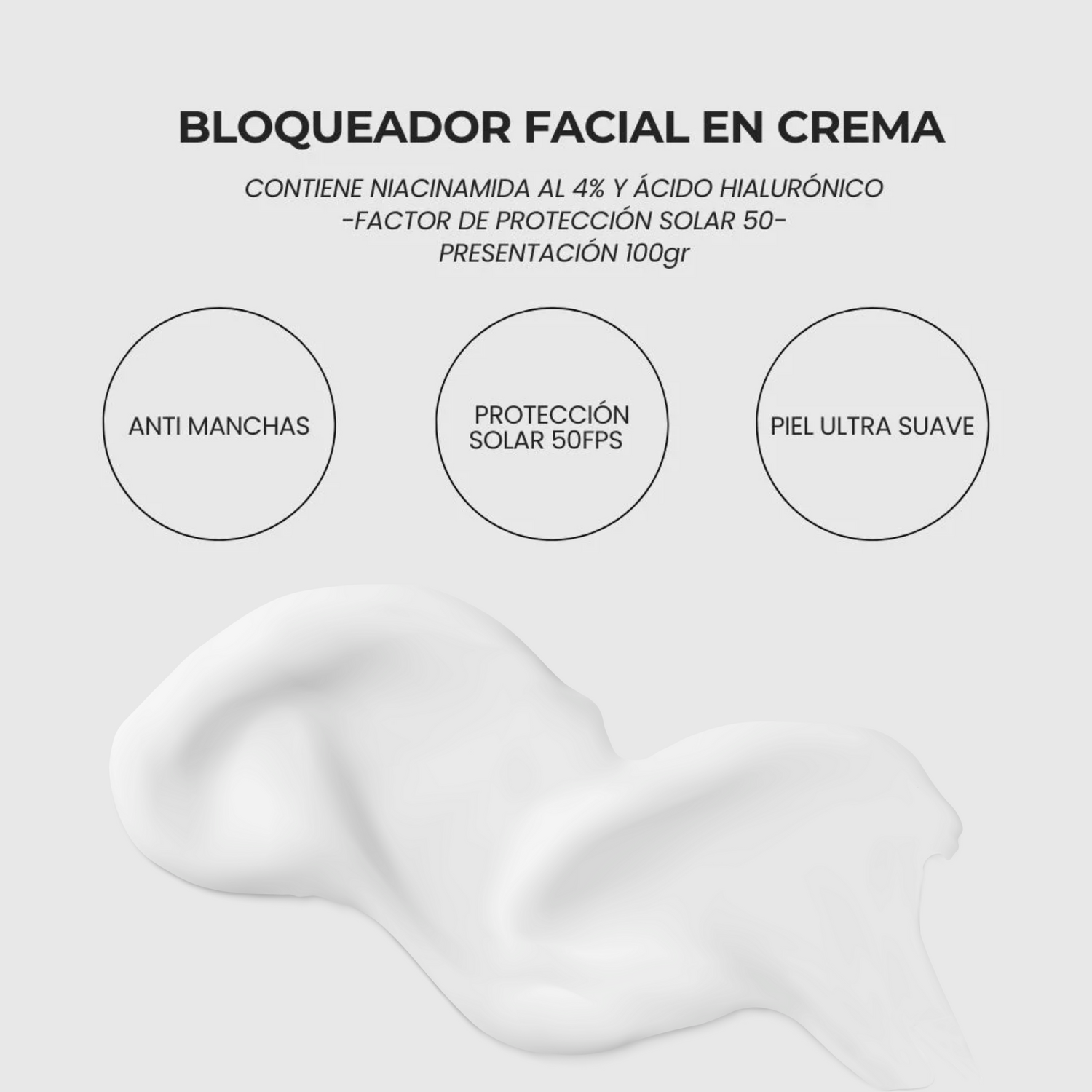 BLOQUEADOR FACIAL EN CREMA