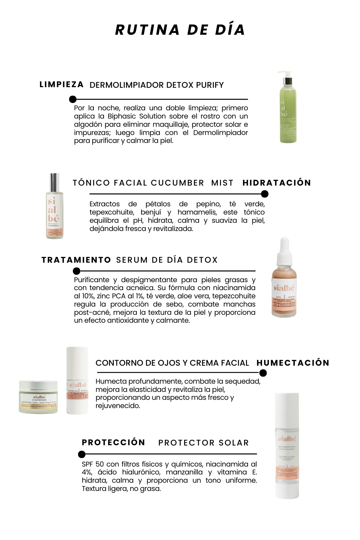 RUTINA ESPECIALIZADA EN CORRECCIÓN DE MANCHAS