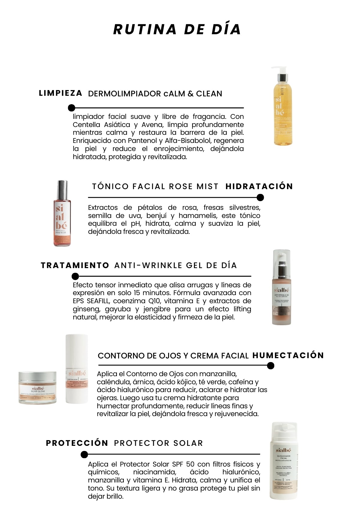 RUTINA ESPECIALIZADA EN REJUVENECIMIENTO Y PREVENCIÓN