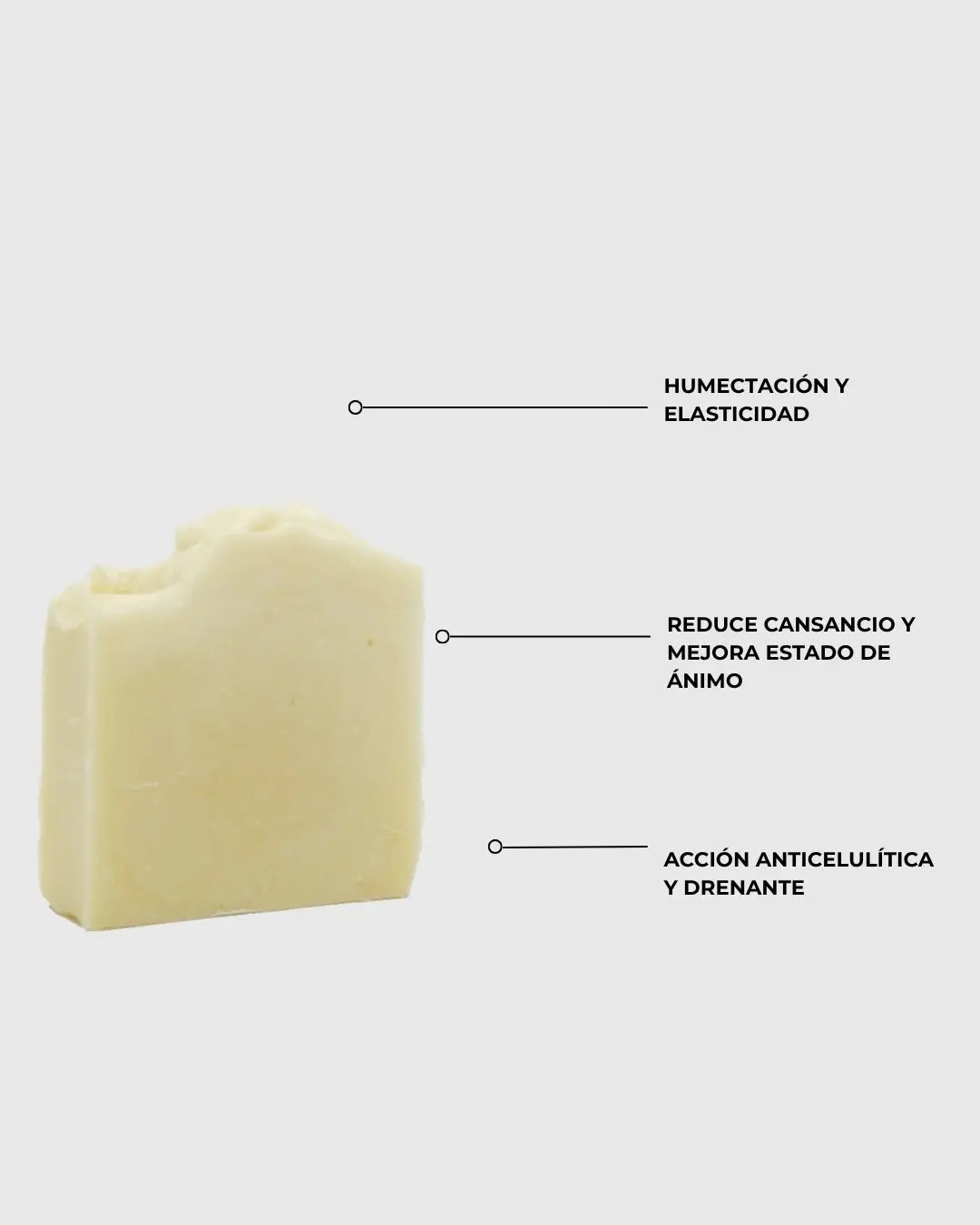 Jabón Corporal Oliva & Toronja de SIALBÉ: barra saponificada en frío con aceite de oliva, miel y aceite esencial de toronja, imagen 3