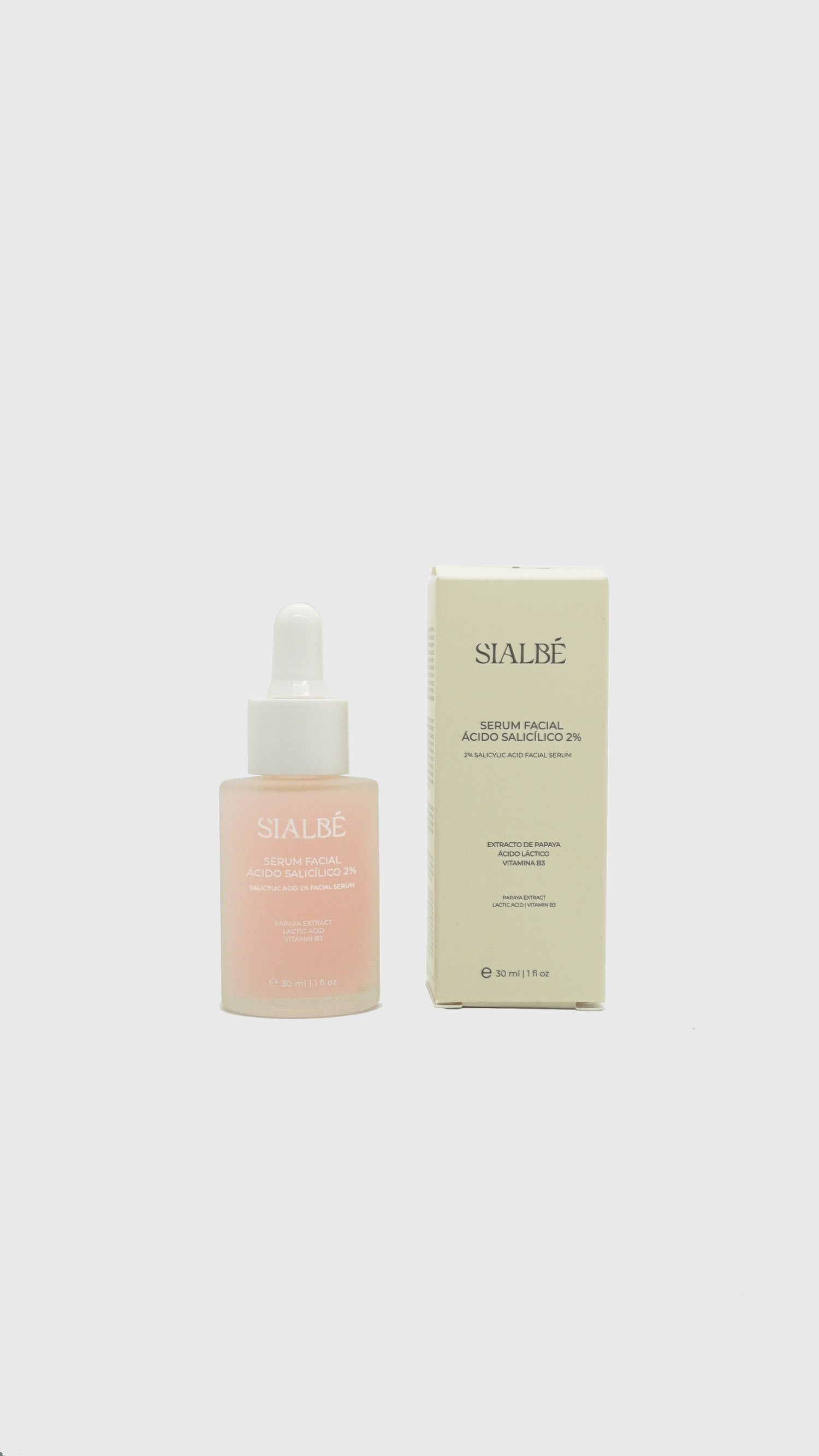 Sérum Papaya Elixir · Ácido Salicílico 2%