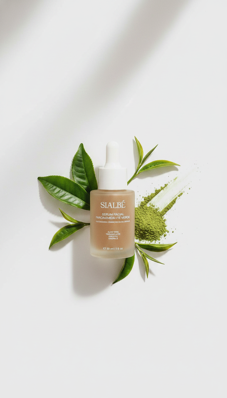 Sérum Detox · Niacinamida & Té Verde